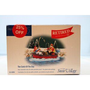 Dept 56 Snow Village - The Catch of the Day